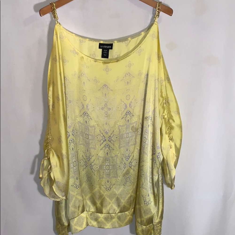 Gorgeous Lane Bryant Cold-Shoulder Blouse